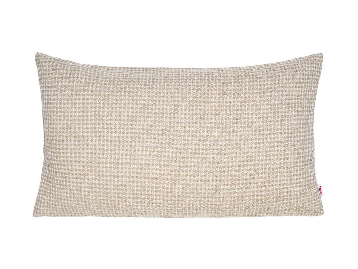 KISSENBEZUG Leinen-Waffelpique 30/50 cm - Beige/Naturfarben, Textil (30/50cm) - beties Heimtextil