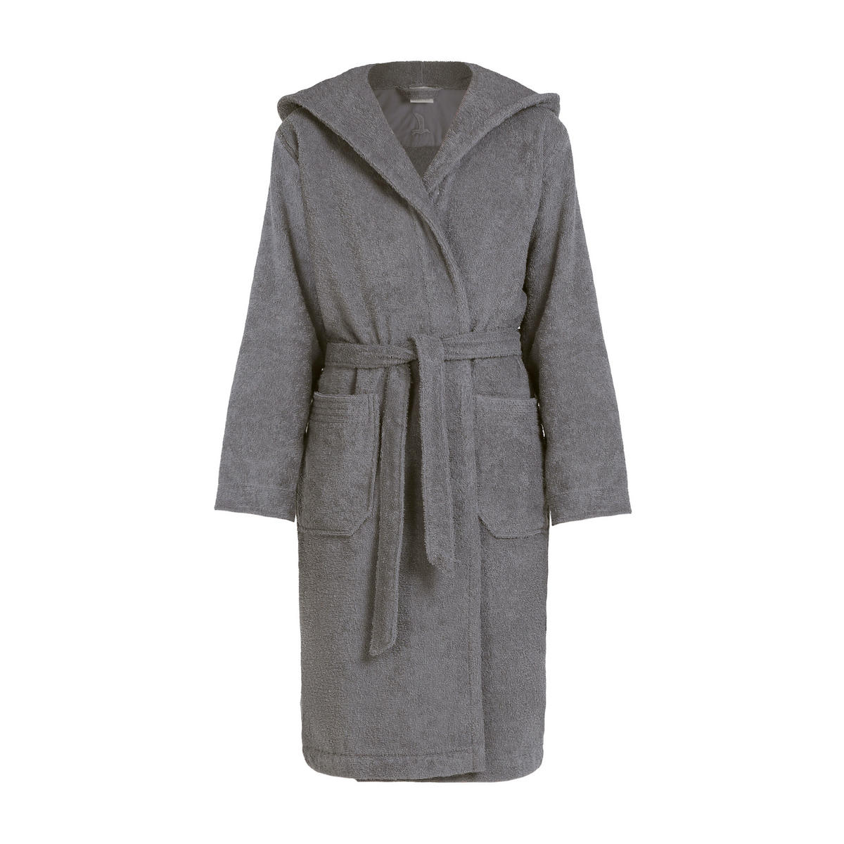 BADEMANTEL MIT KAPUZE SUPERWUSCHEL - Grau, Textil (152null) - MÖVE
