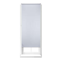 VERDUNKLUNGSROLLO - Weiß, Kunststoff/Textil (90/210/3.5cm) - Relaxdays