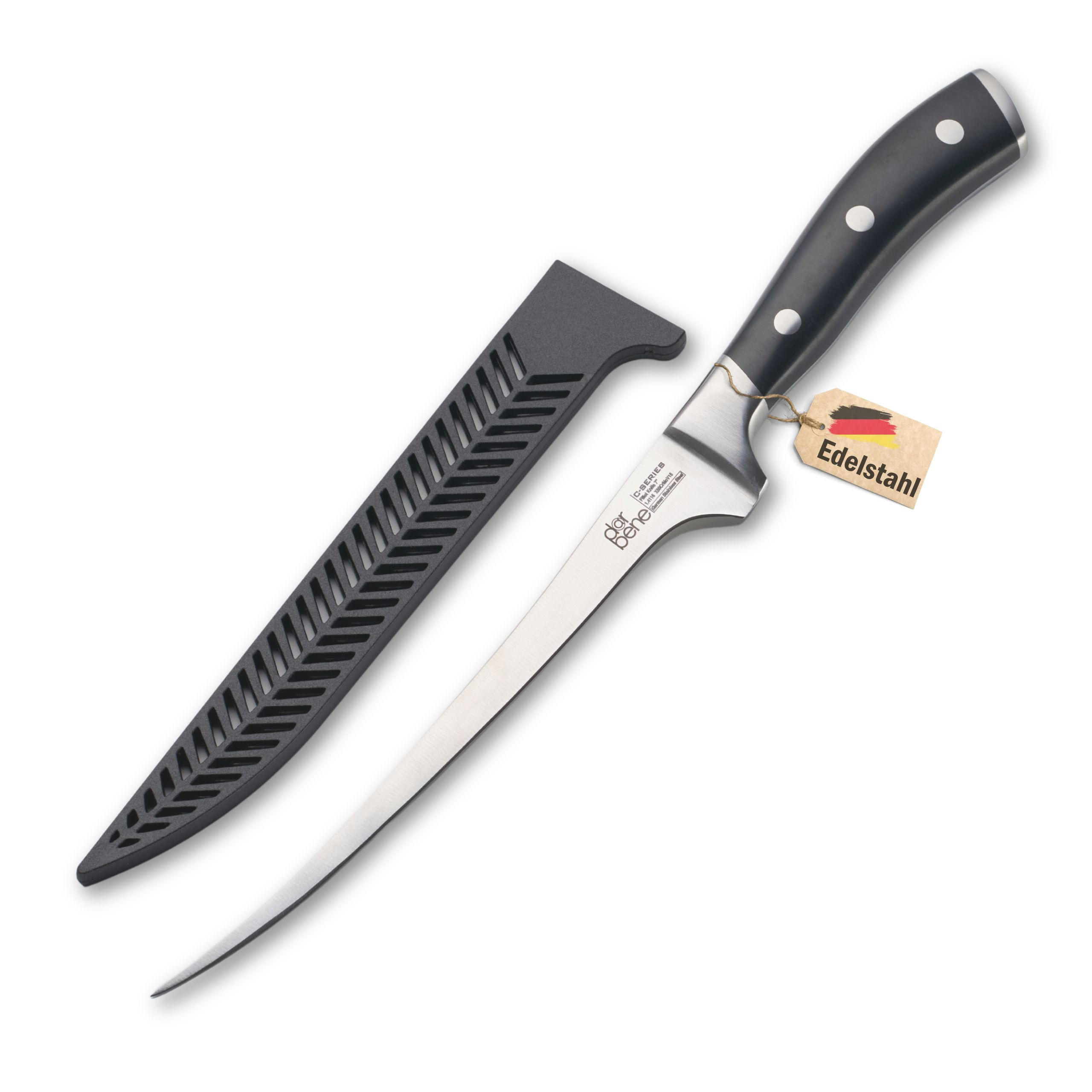 FILETIERMESSER C-Series ABS-Griff 32cm - Alufarben, Metall (32cm) - DarBene