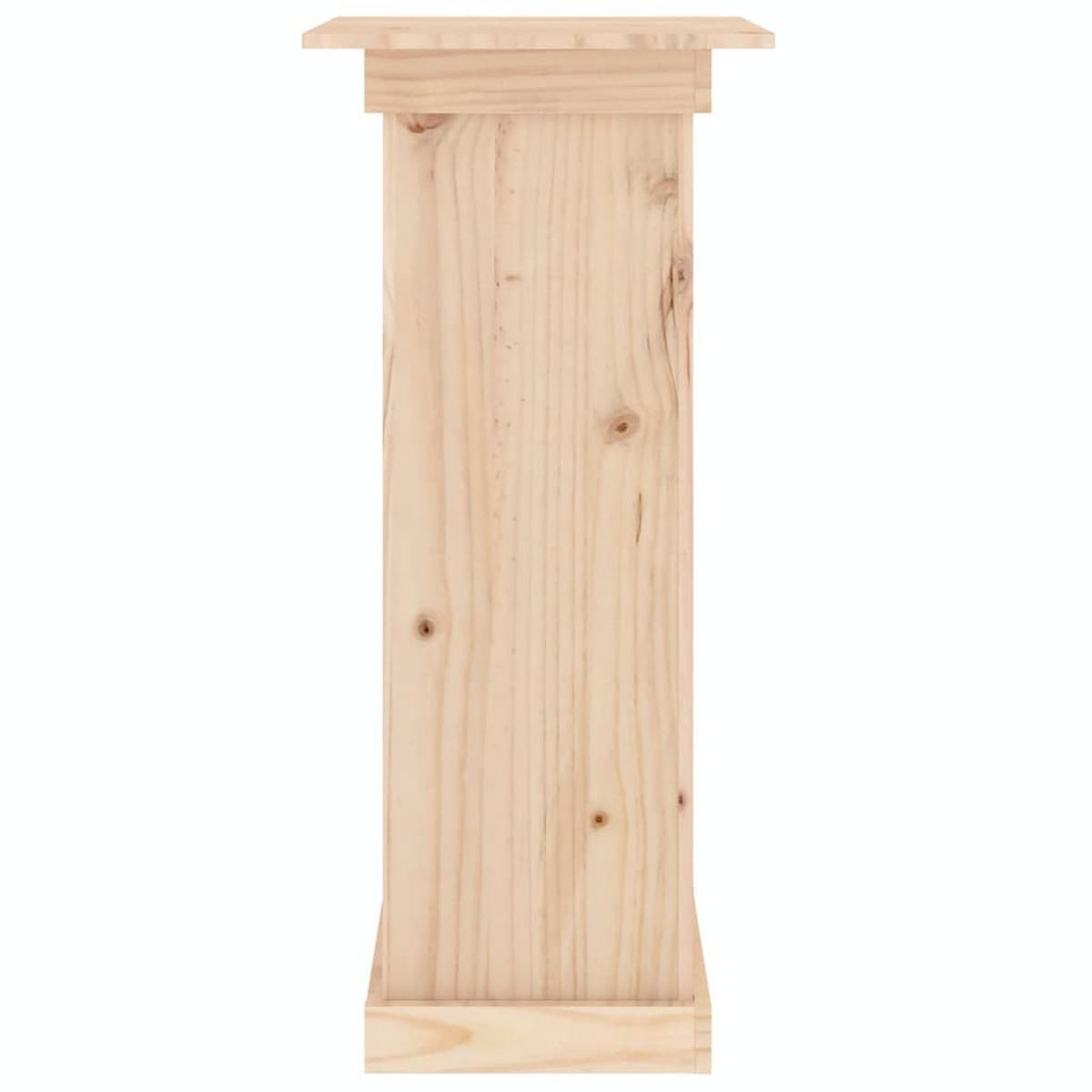 BLUMENSTÄNDER 40/40/90 Cm Massivholz Kiefer - Braun, Holz (40/40cm) - vidaXL
