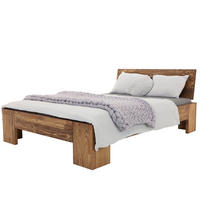 BETT aus Massivholz MARIKA II - Dunkelbraun, Holz (180/200cm) - Seart