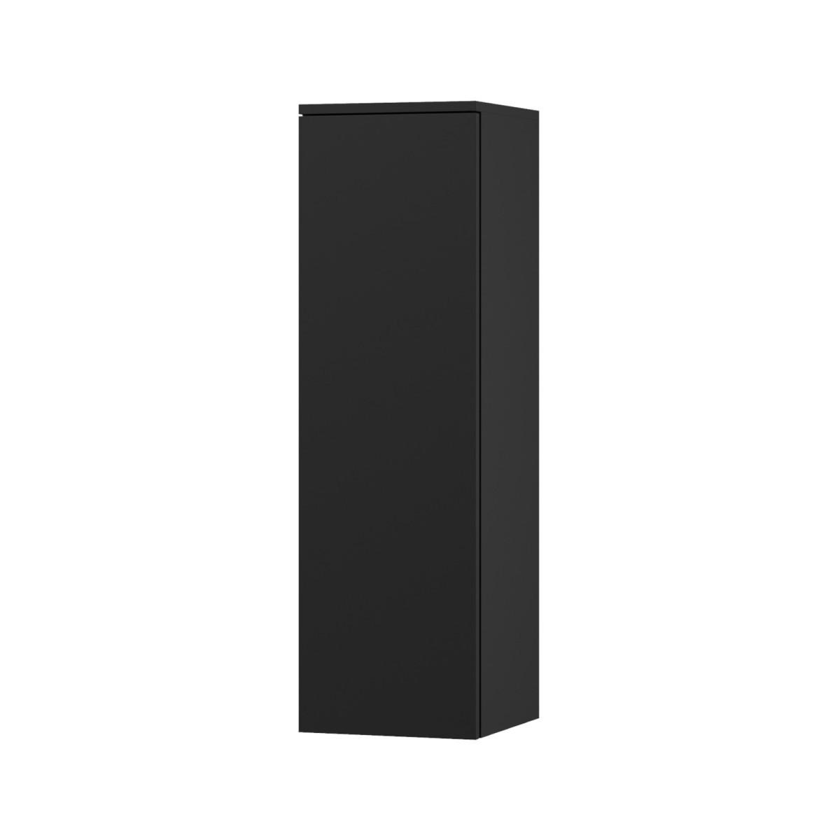 HOCHCHRANK Color 1D 100 Schwarz - Schwarz, Holzwerkstoff (30/100/30cm) - mzm24