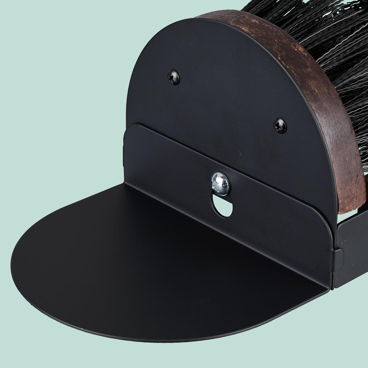 SCHUHABSTREIFER - Schwarz, Holz/Kunststoff (46.5/12/15.5cm) - Relaxdays