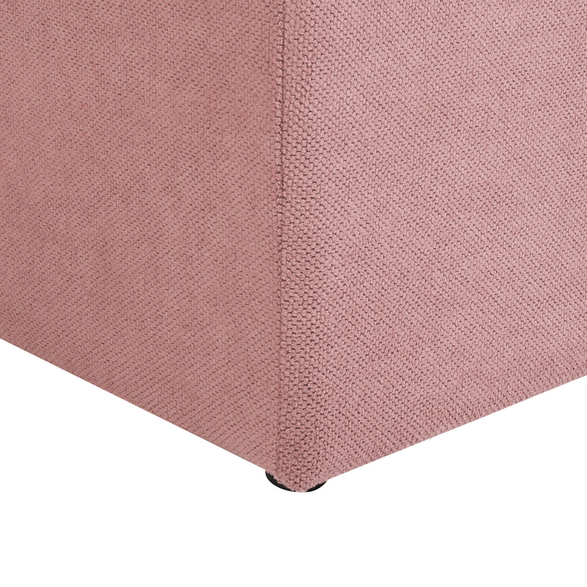 OTTOMANE mit Stauraum Stoff Rosa Orem - Pink, Textil (100/42/40cm) - Beliani