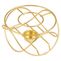 TEEWÄRMER, Gold - Goldfarben, Metall (16/8.5cm) - bremermann