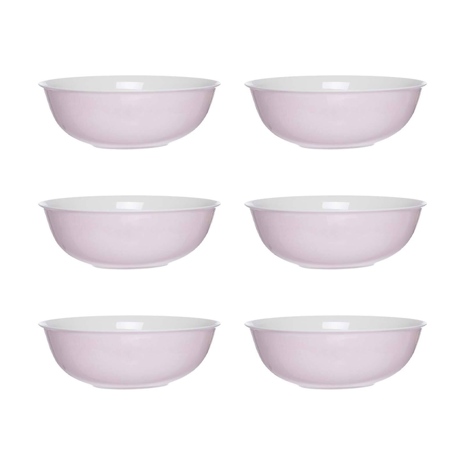 BOWLSCHALEN Doppio Rosé ø 18.0 cm 6er Set - Rosa, Keramik (18cm) - Ritzenhoff Breker