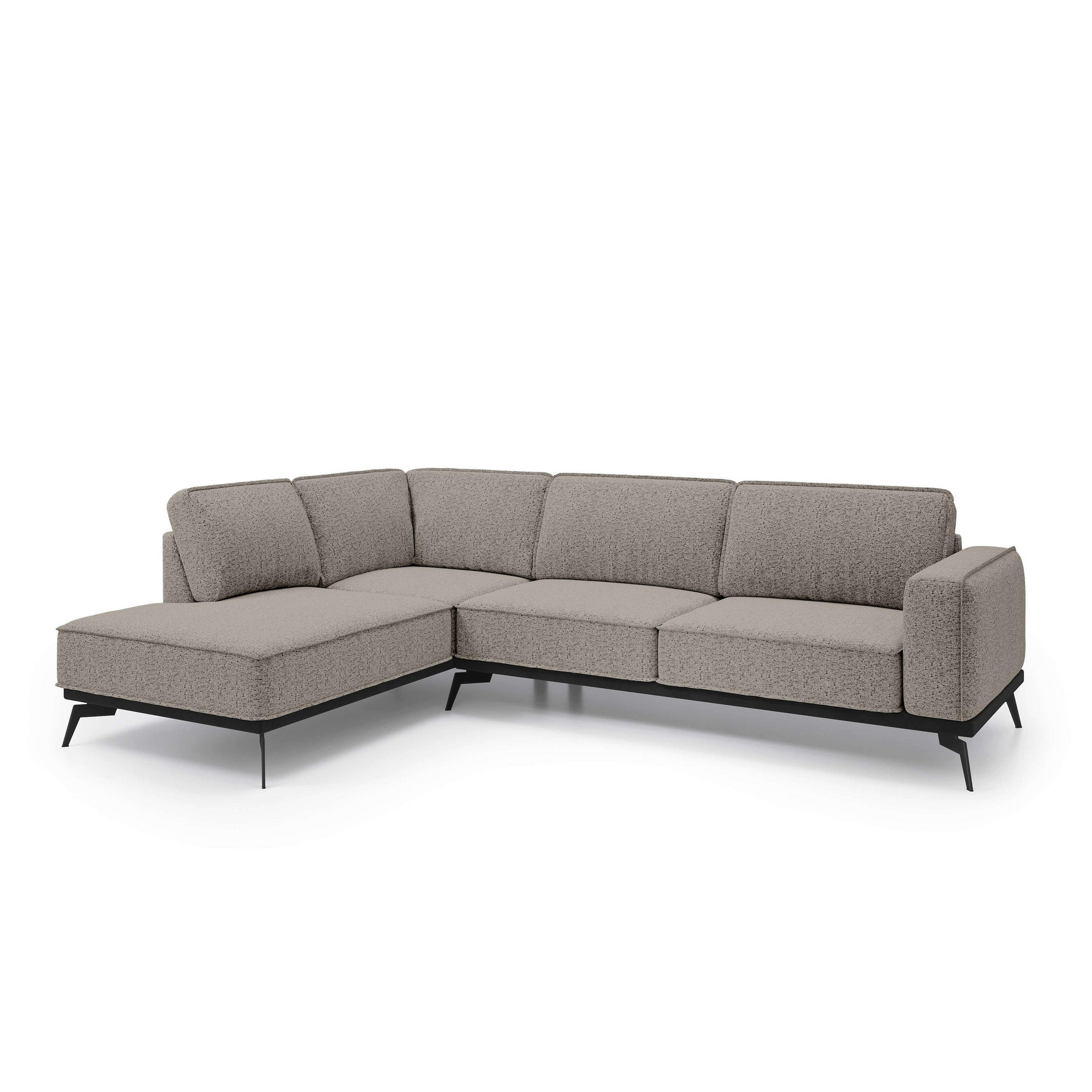 Pillovely Ecksofa Mehrfarbig 293x90x200 cm
