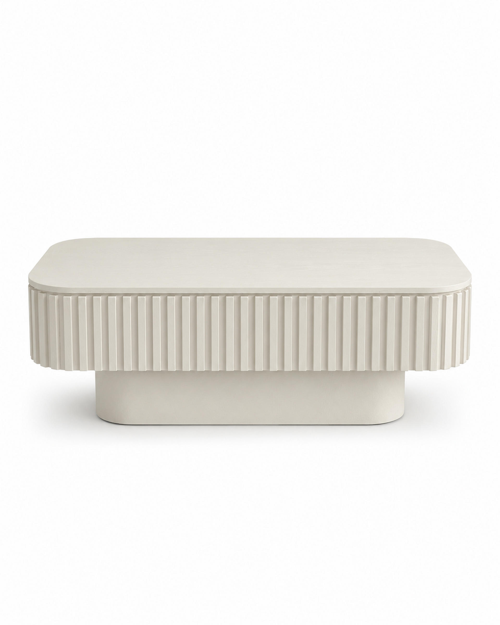 XXXLutz Couchtisch Creme 60x35x98 cm