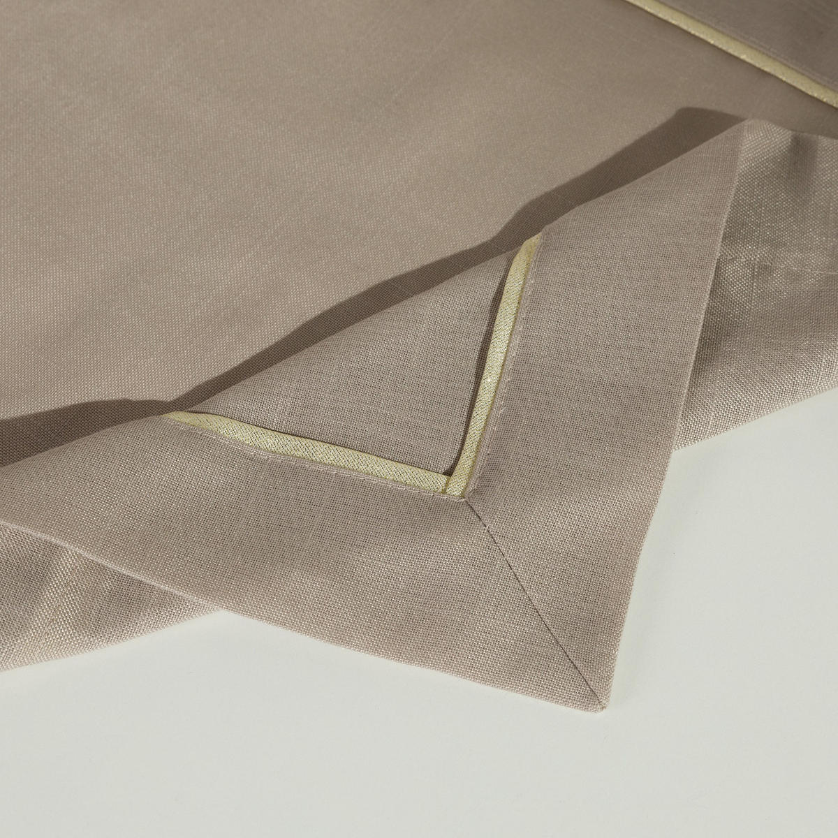TISCHLÄUFER Tideno - Beige, Textil (180/40/1cm) - home&you