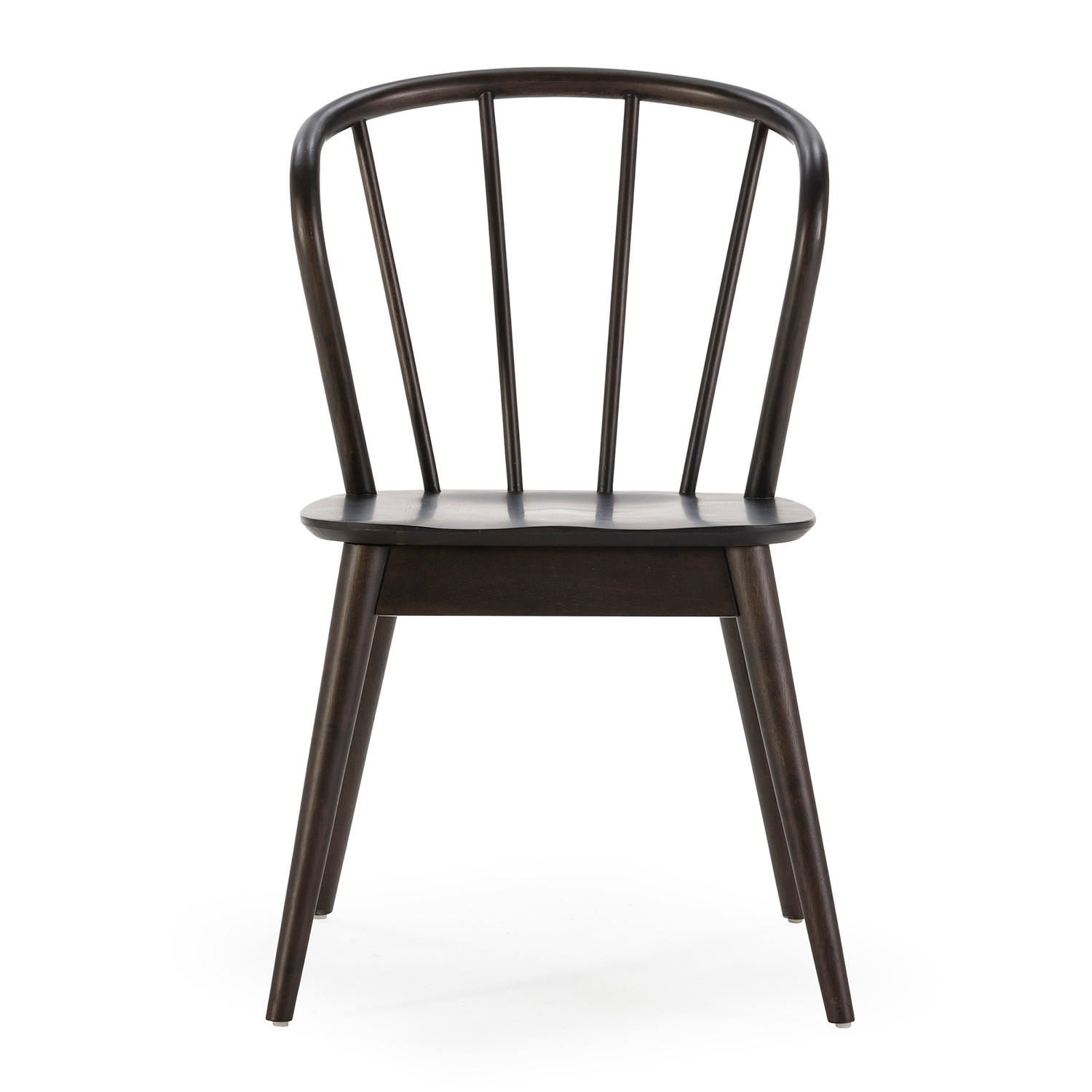 STUHL 2er-Set Brisa Farbe Schwarz, Massivholz - Schwarz, Holz (47/83/59cm) - VS Venta-stock