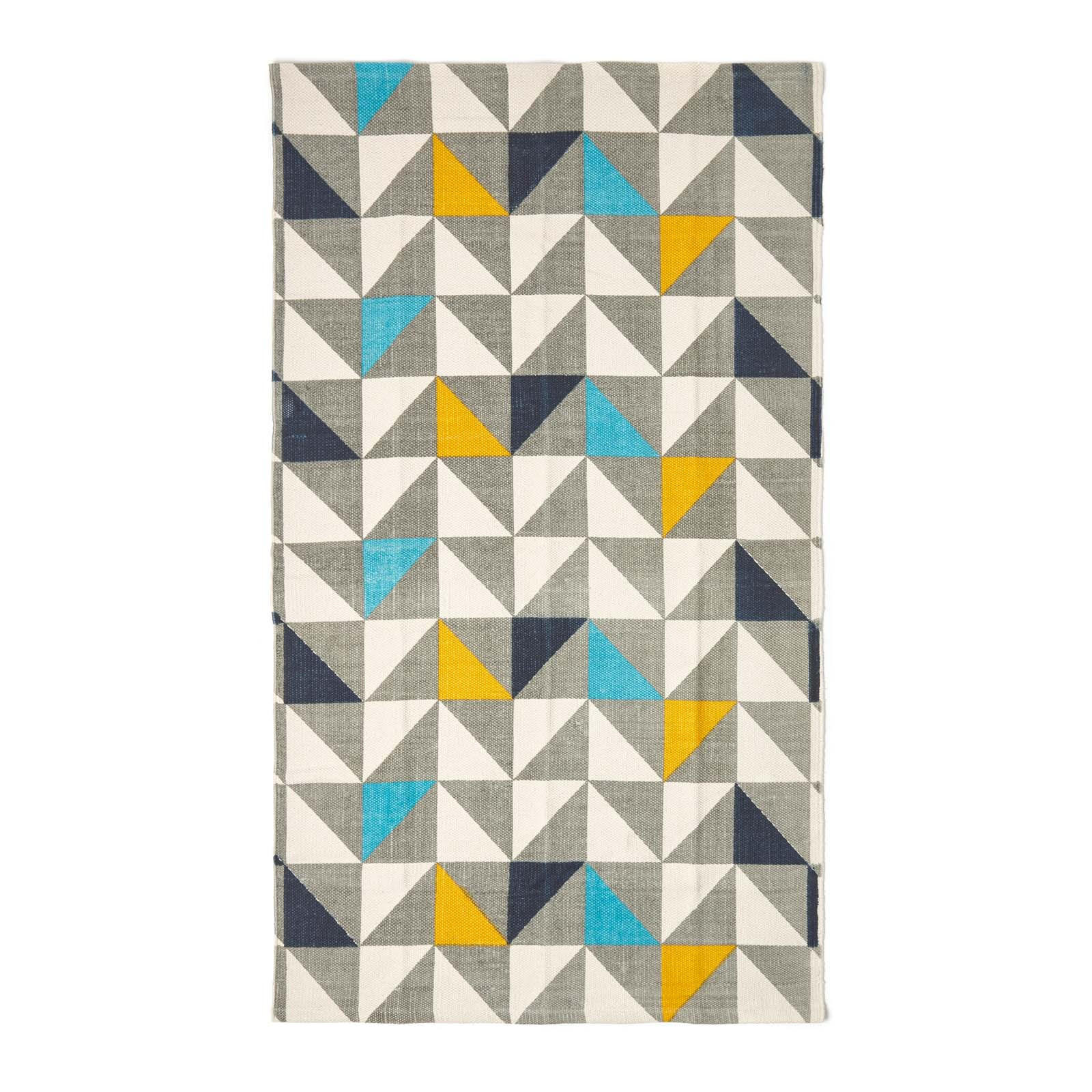 BAUMWOLLTEPPICH Copenhagen geometrisch 120/170 cm - Multicolor, Textil (120/170cm) - Homescapes