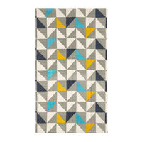 BAUMWOLLTEPPICH Copenhagen geometrisch 90/150 cm - Multicolor, Textil (90/150cm) - Homescapes