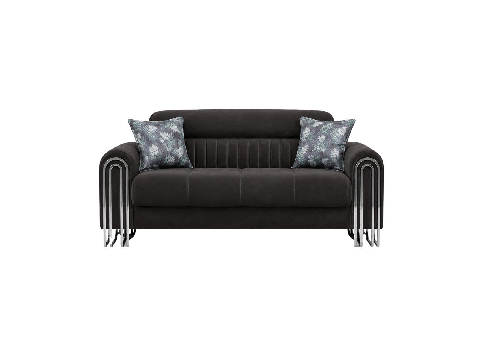 2-SITZER SOFA Multan Anthrazit - Anthrazit, Holzwerkstoff/Textil (175/85/95cm)