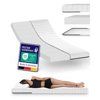 KOMFORTSCHAUMMATRATZE 140x200 cm, Härtegrad H3, Höhe 11 cm - Weiß, Textil (140/200cm) - Mister Sandman