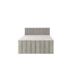 BOXSPRINGBETT VELTRA mit Topper und Bettkasten, Beige, 200x200 cm - Beige, Textil (200/200cm) - KS Home Concept