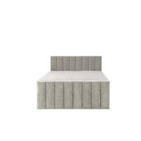 BOXSPRINGBETT VELTRA mit Topper und Bettkasten, Beige, 200x200 cm - Beige, Textil (200/200cm) - KS Home Concept