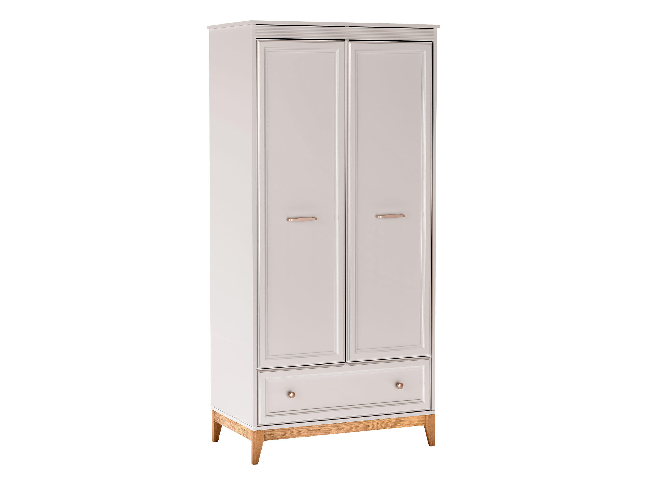 Mirjan24 Drehtürenschrank Kaschmir 92x193x55 cm