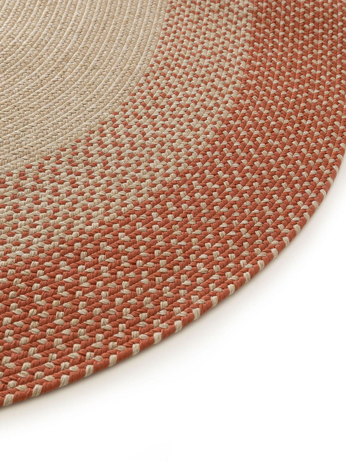 OUTDOORTEPPICH Nandi Terracotta 140/200 cm - Braun, Kunststoff/Textil (140/1cm) - KUNSTLOFT