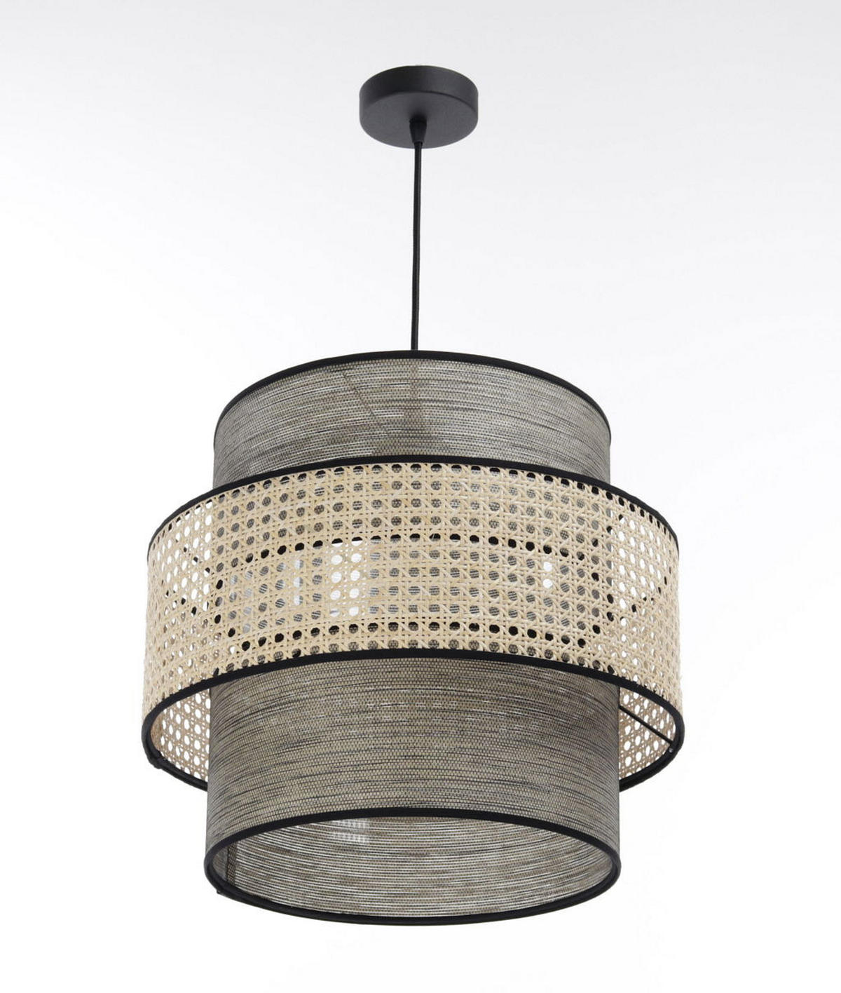 HÄNGELEUCHTE Grau 40/35 cm - Grau, Kunststoff (40/1/35cm) - ONZENO