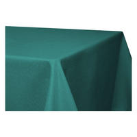 TISCHDECKE Leinenoptik 110/140 cm eckig Petrol - Petrol, Textil (110/140cm) - TiborTex