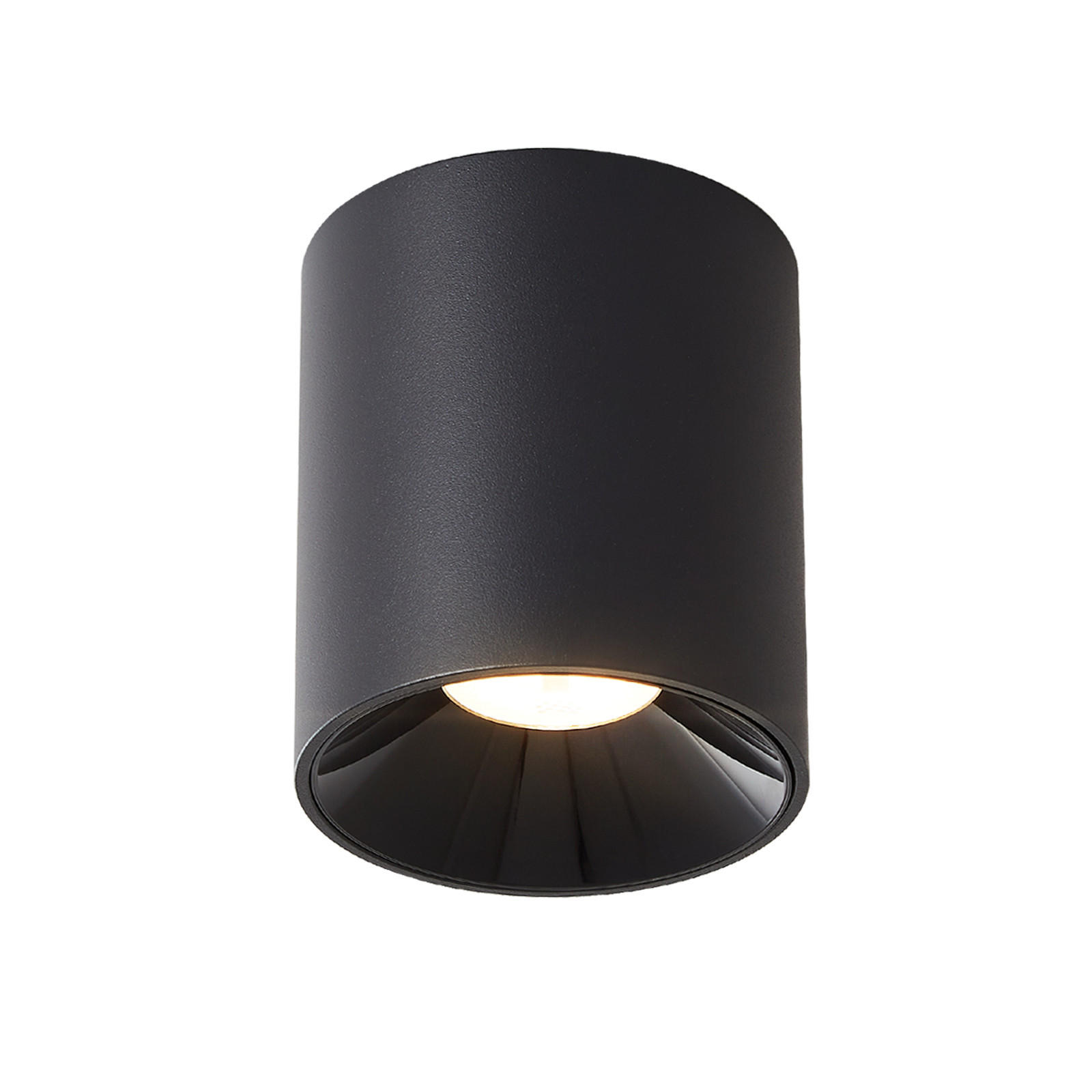 LED-SPOTLEUCHTE Kraft 6/6/7 cm - Schwarz, Metall (5.5cm) - Nettlife