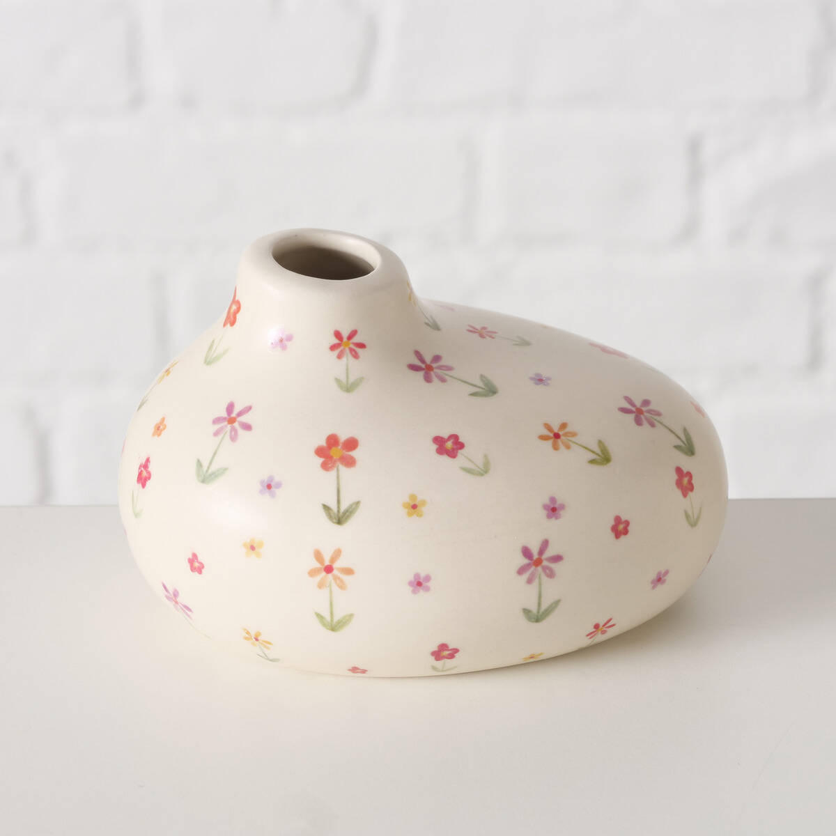 BLUMENVASE Blümi - Multicolor, Keramik (10cm) - Boltze Home