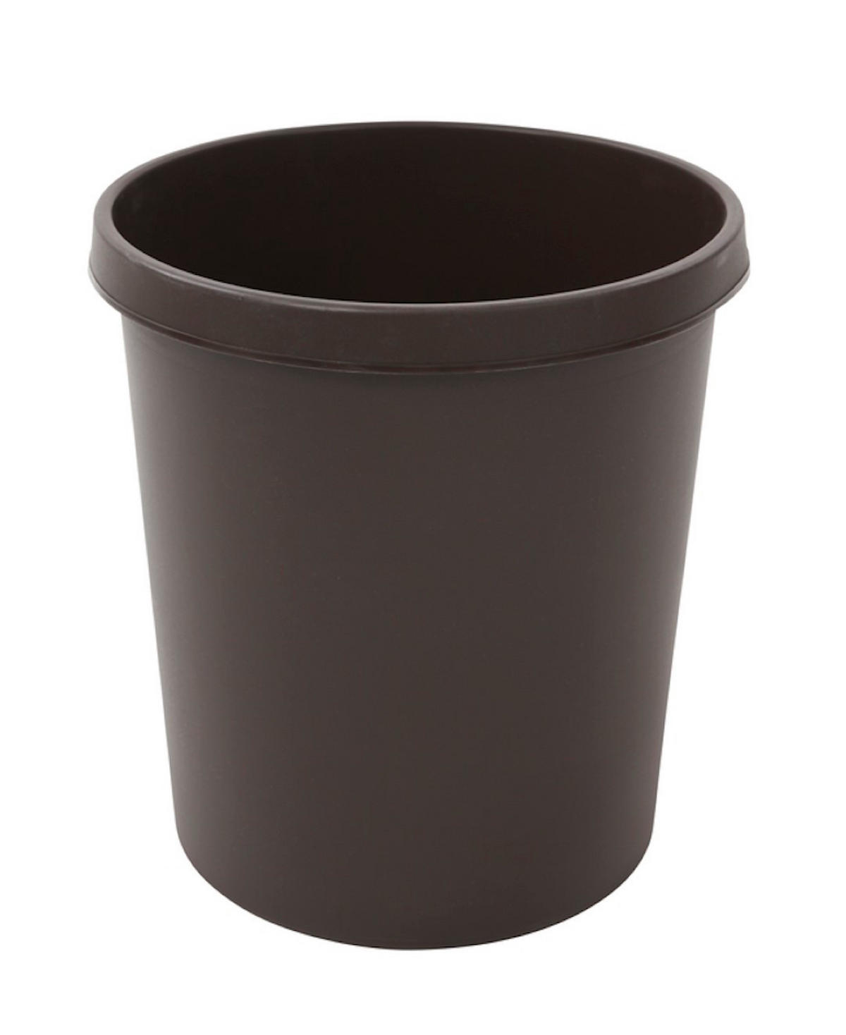 PAPIERKORB Kunststoff 18 Liter 32x31x31 cm Braun - Braun, Metall (31/32/31cm) - PROREGAL