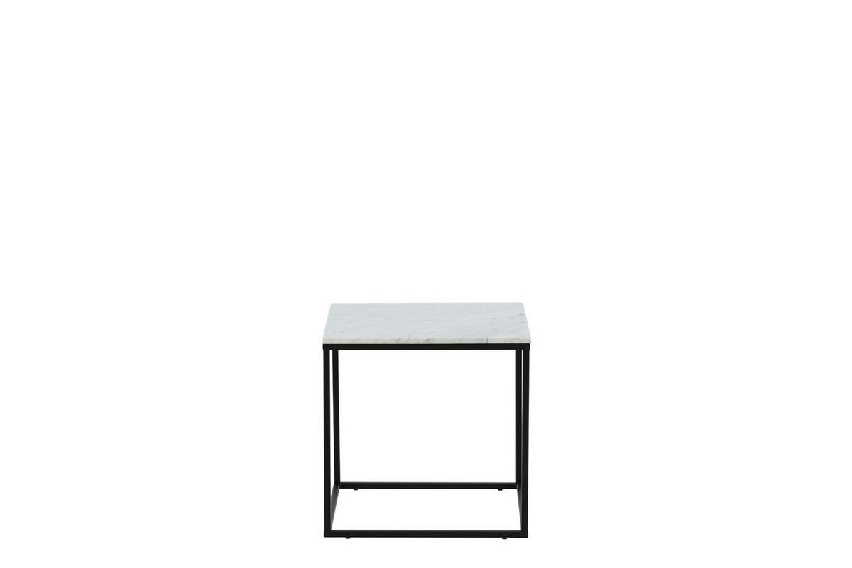 COUCHTISCH 50x50 cm - Weiß, Holzwerkstoff (50/50/50cm) - ebuy24