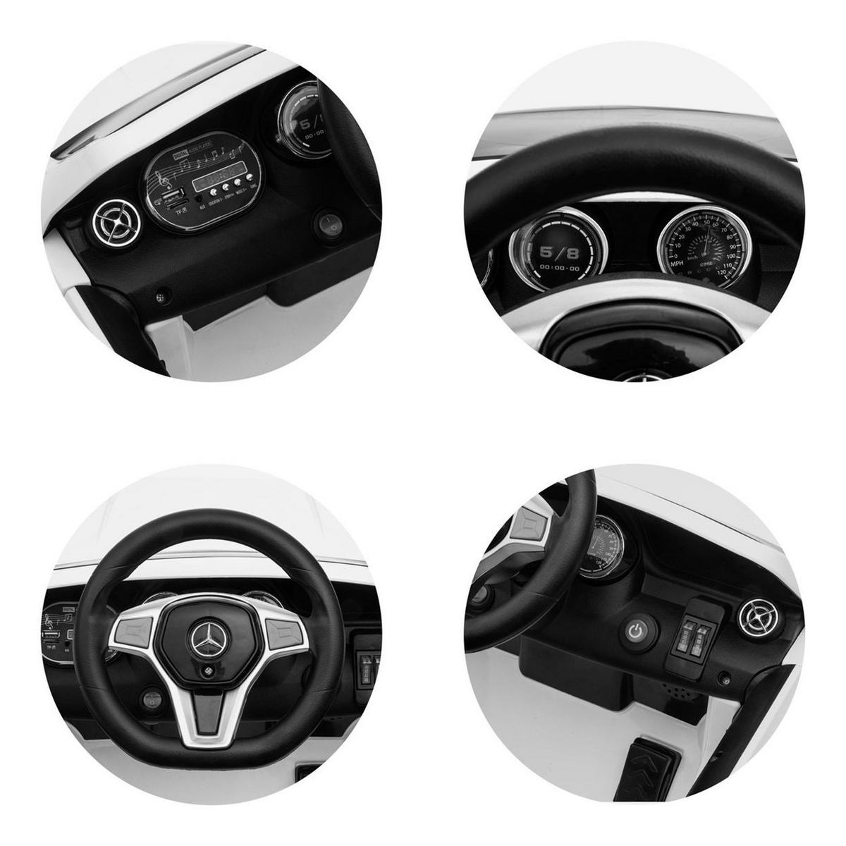ELEKTROAUTO Mercedes Benz GLA45 schwarz Fernbedienung, EVA-Reifen, MP3 - Schwarz, Kunststoff (101/62/50cm) - Chipolino