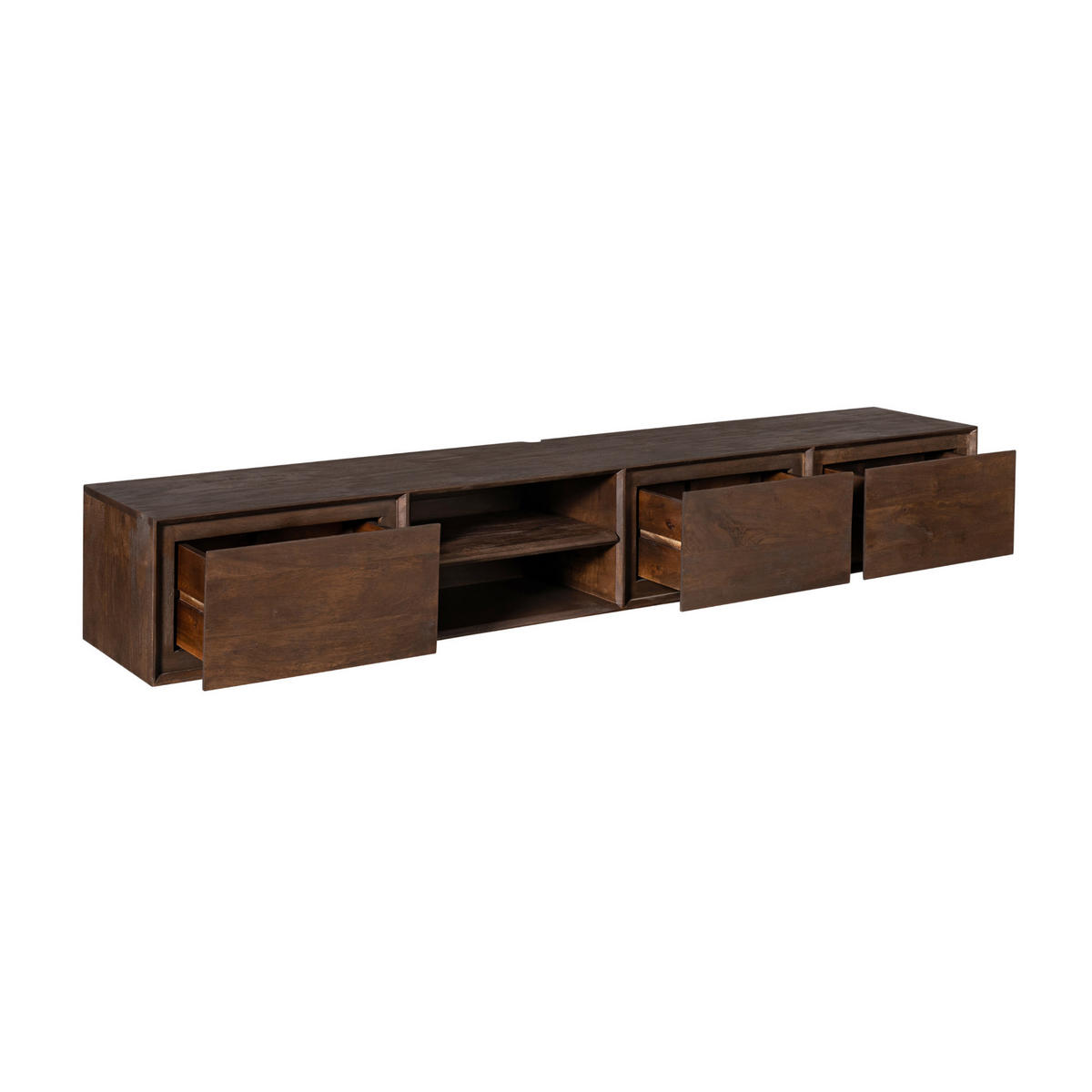 TV-MÖBEL Ambiance Braun 35/200/30 cm - Braun, Holz (200/30/35cm) - Starfurn