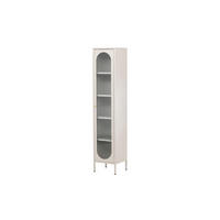 VITRINE CALI Beige 37x35x180 cm - Beige, Metall (37/180/35cm) - FURNLUX