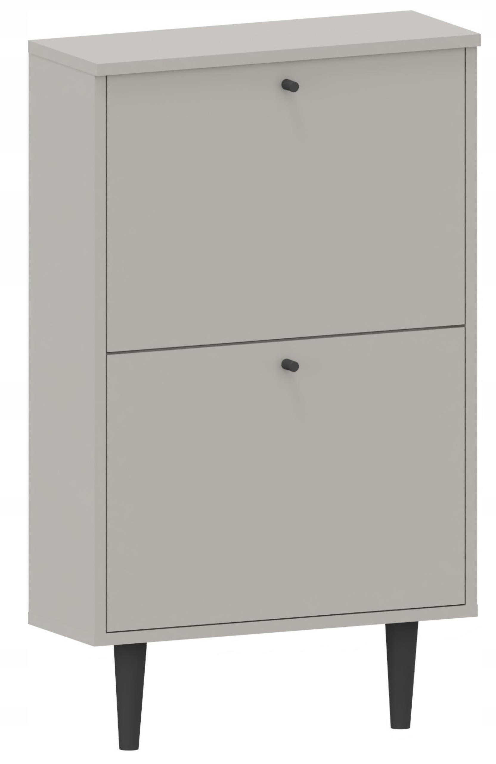 SCHUHSCHRANK Dotti 520 Kaschmir 55/21/92 cm Wandmontage - Kaschmir, Holzwerkstoff (55/92/21cm) - Matkam Möbel