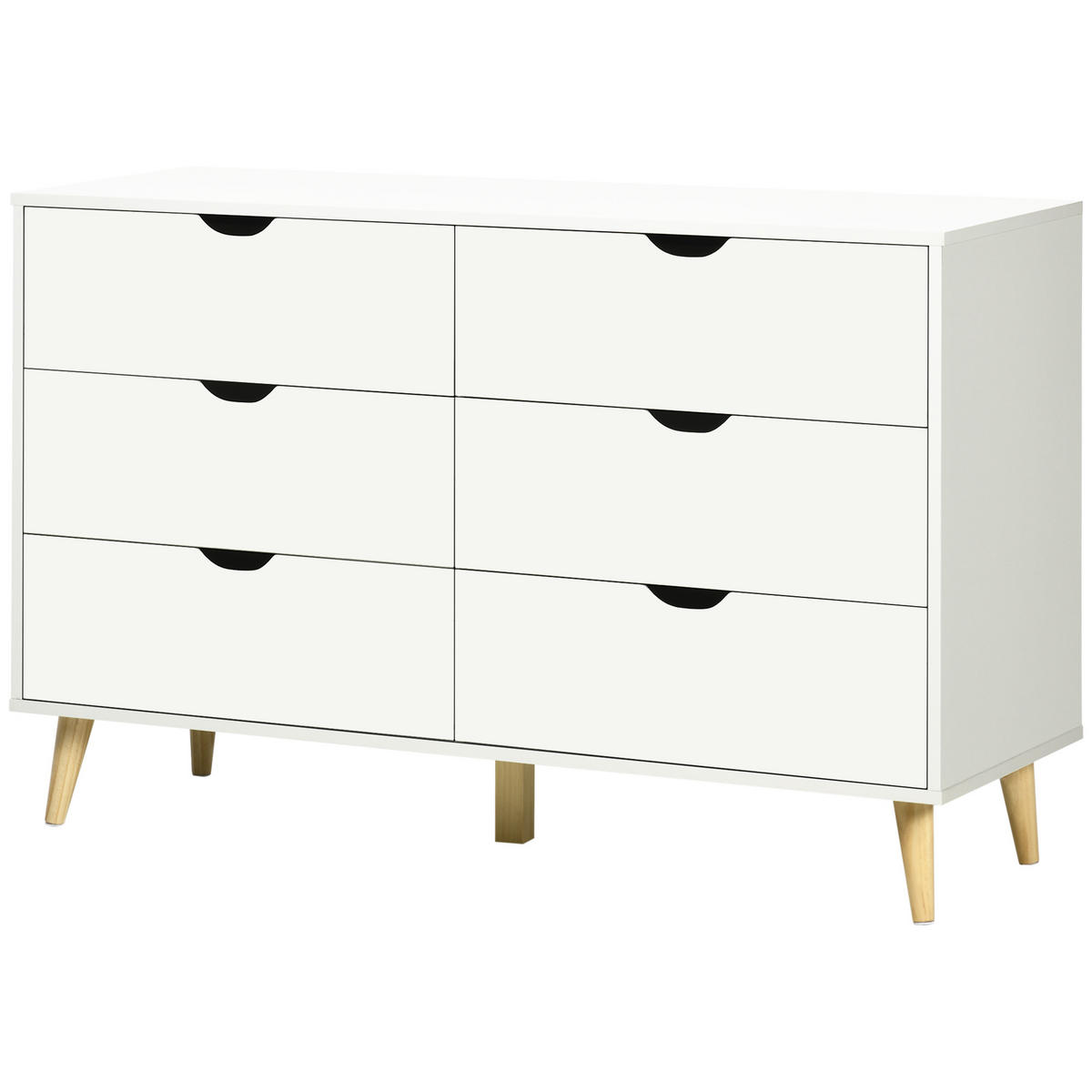 NACHTTISCH Weiß 1 Stück - Weiß, Kunststoff (120/76/40cm) - GiPP
