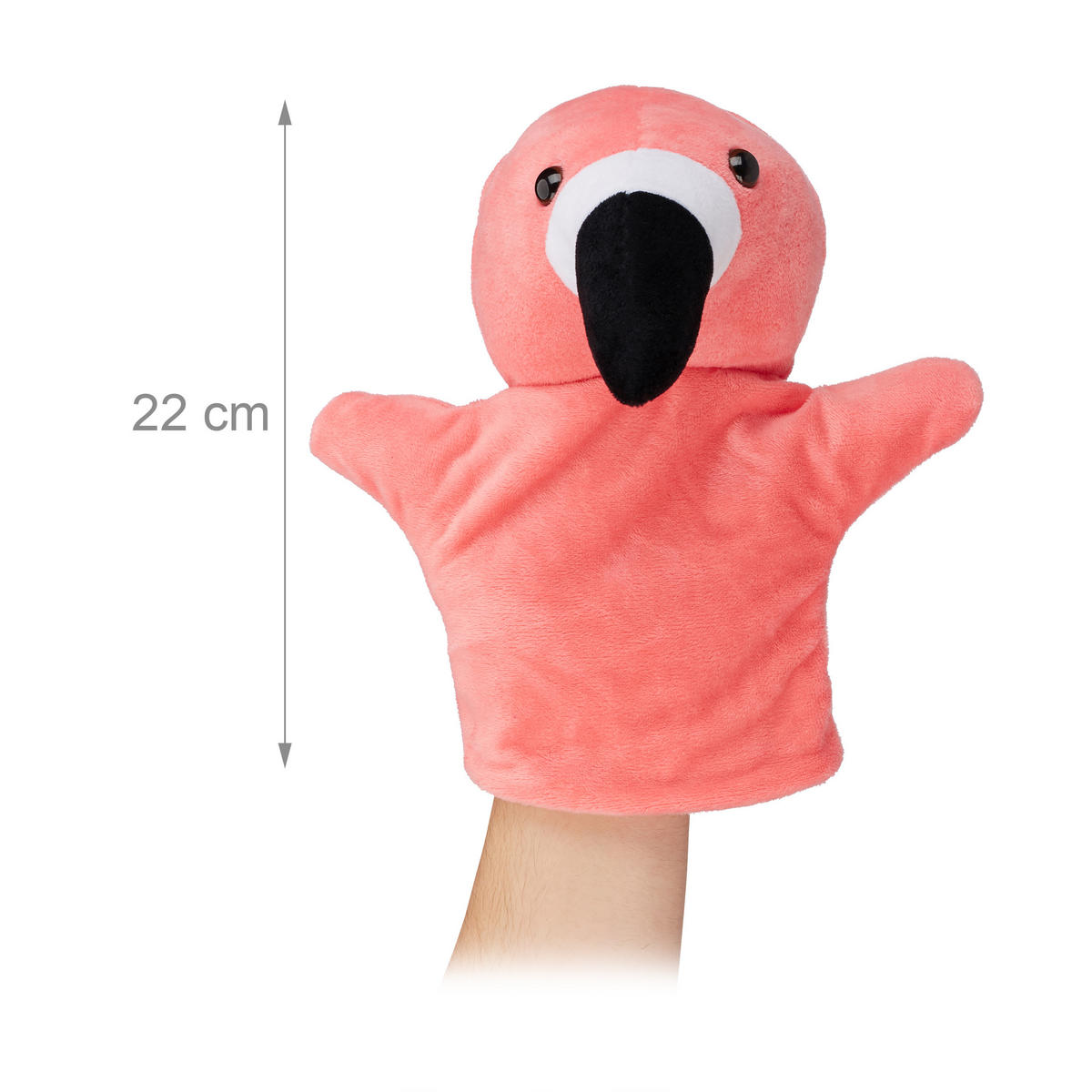 HANDPUPPEN - Multicolor, Textil (20/29/8.5cm) - Relaxdays