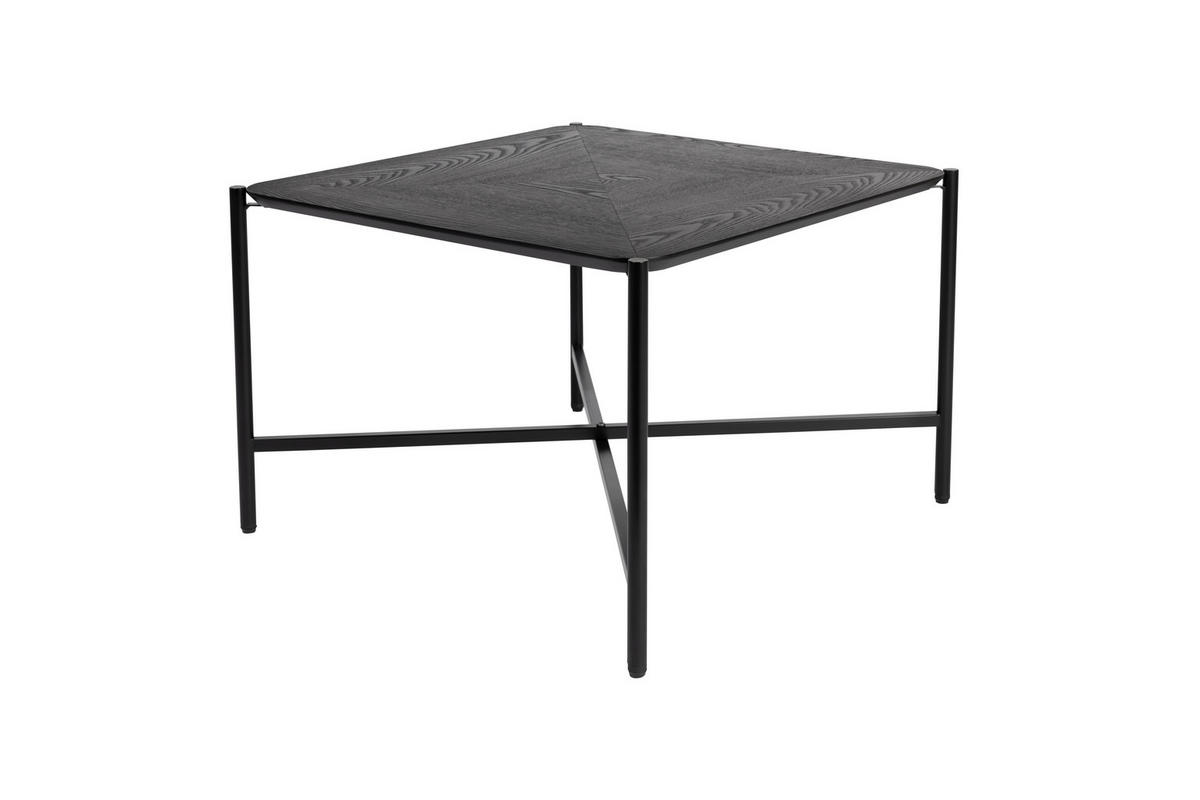 COUCHTISCH Marcio - Schwarz - 40/40/50 cm - Schwarz, Metall (40/40/50cm)