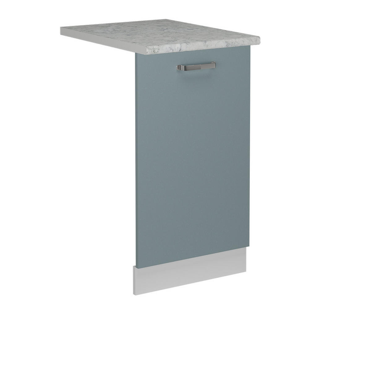 KRYT MYČKY NÁDOBÍ R-Line Modrošedá - bílá/šedohnědá, kompozitní dřevo (45/81.8/1.6cm) - Vicco