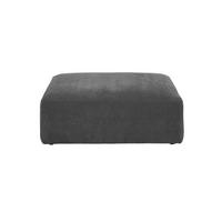 SOFA SITZELEMENT SEPHI Anthrazit Cord - Anthrazit/Schwarz, Kunststoff/Textil (107/39/82cm) - KAWOLA