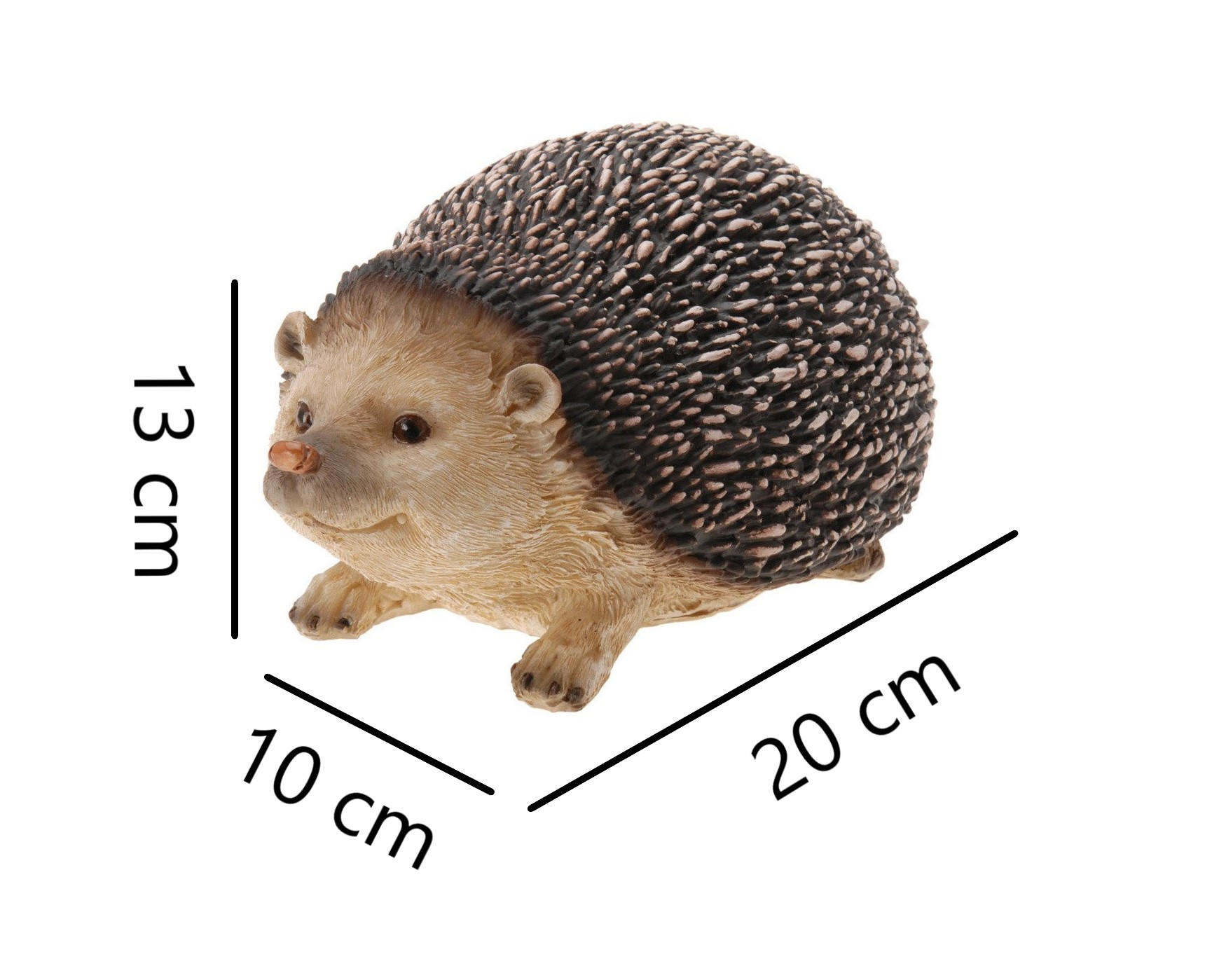 Thumbnail - Gartendekoration, Braun, Kunststoff, 20x13x10 cm, Dekoration, Skulpturen & Dekoobjekte, Skulpturen