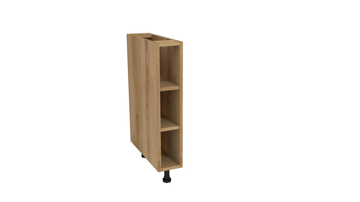 WINKELKÜCHE 240x180 cm mit Arbeitsplatte - SIMPLY Z13 - in Weiß Hochglanz / Eiche - Weiß Hochglanz/Eichefarben, Holz/Holzwerkstoff (420/212/53cm)