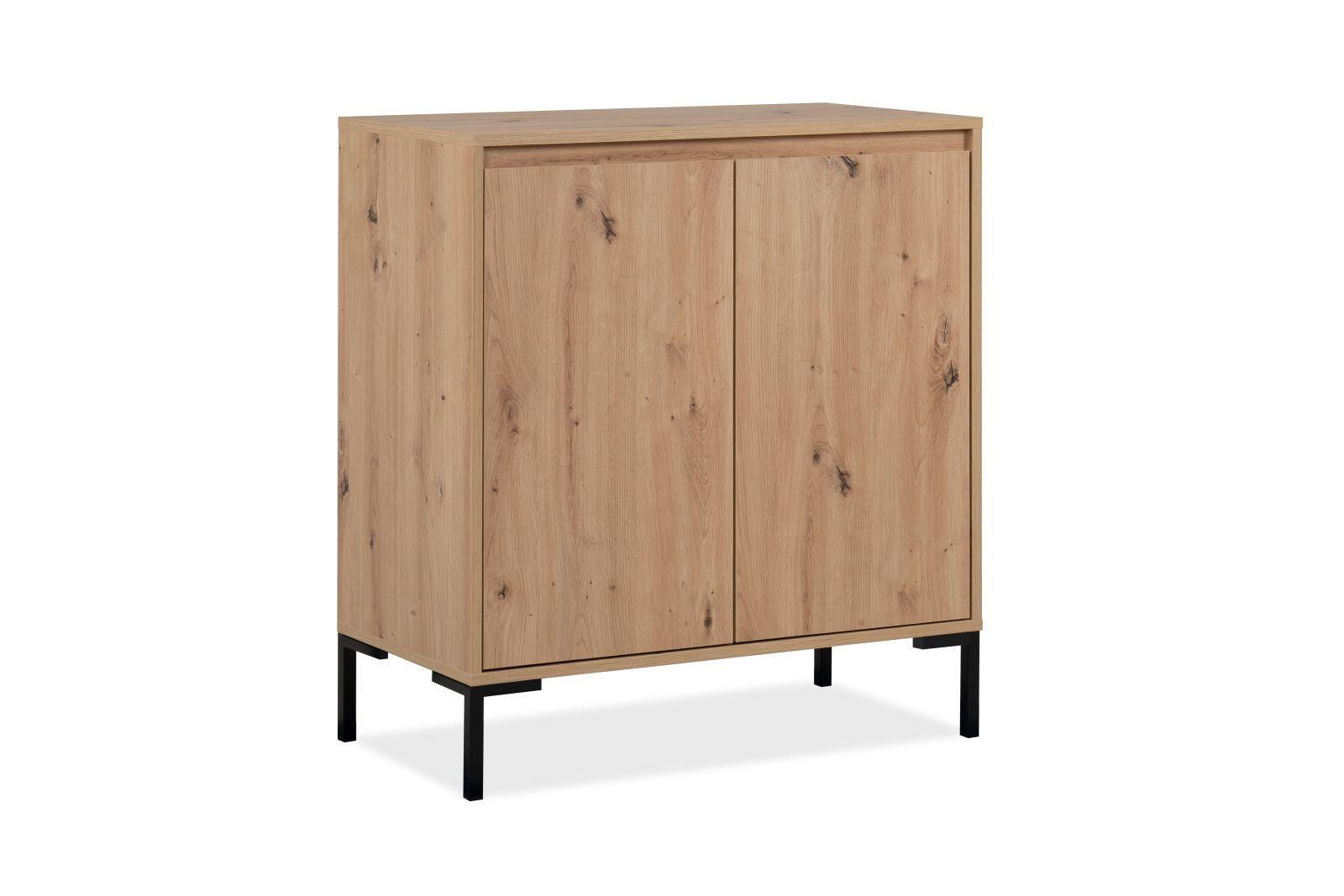möbelvita Kommode Eiche Artisan 81x87x40 cm
