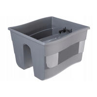 BALUSTRADENKASTEN 30 cm, Graphit - Graphitfarben, Kunststoff (28/30cm) - KADAX