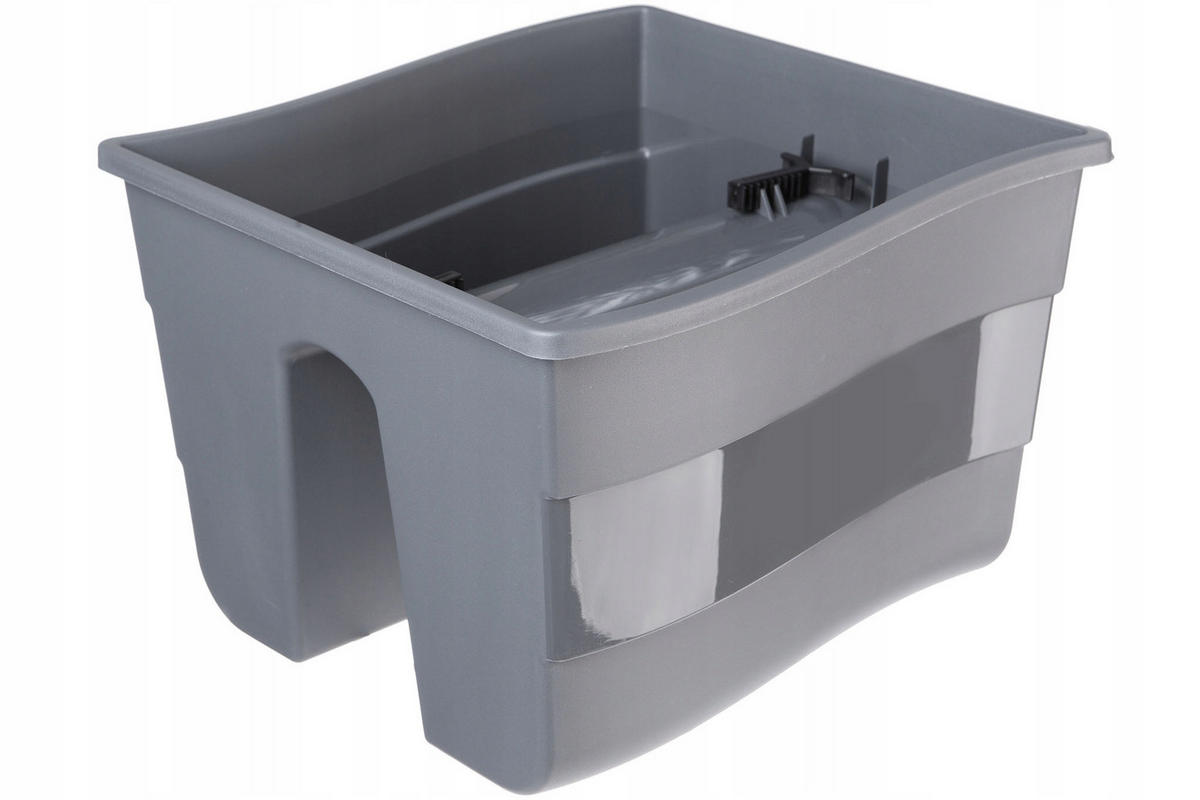 BALUSTRADENKASTEN 30 cm, Graphit - Graphitfarben, Kunststoff (28/30cm) - KADAX