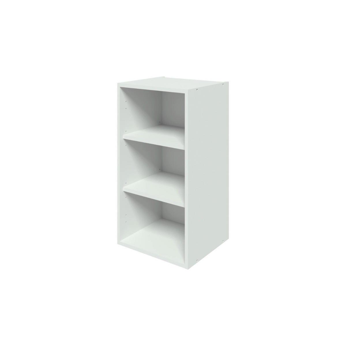 OBERSCHRANK – 40 cm – W40 – Lunara – Weiß Hochglanz - Weiß Hochglanz, Holzwerkstoff (40/72/30cm) - hi-markt