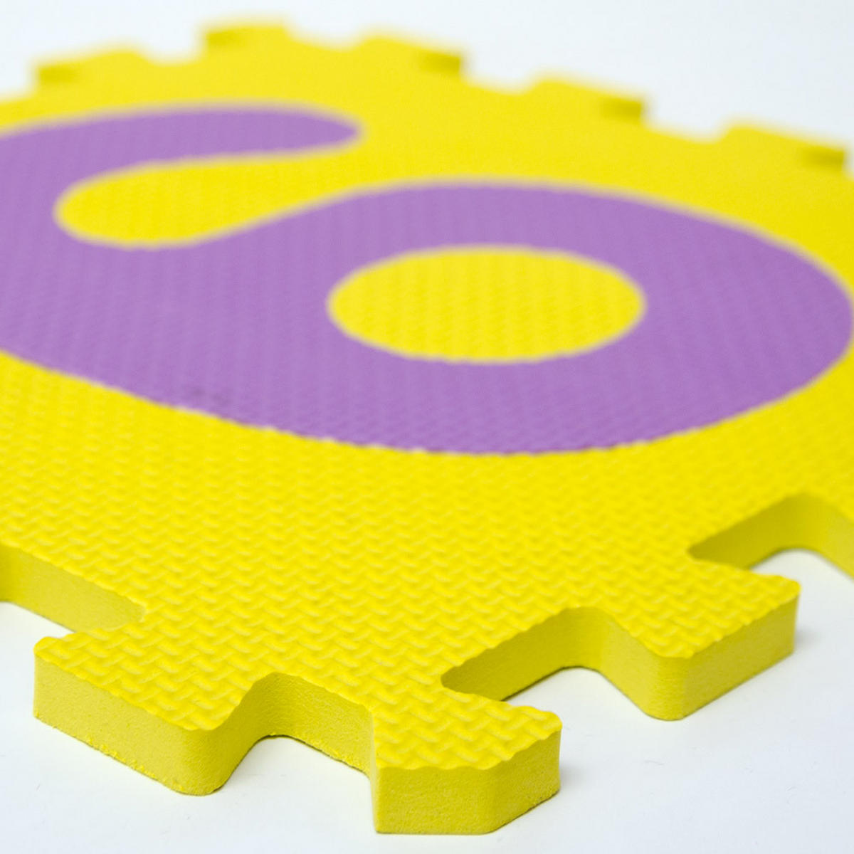 SPIELMATTE ab Null - 90 cm Baby Puzzlematte Zahlen - Multicolor, Kunststoff (30/30cm) - Littletom
