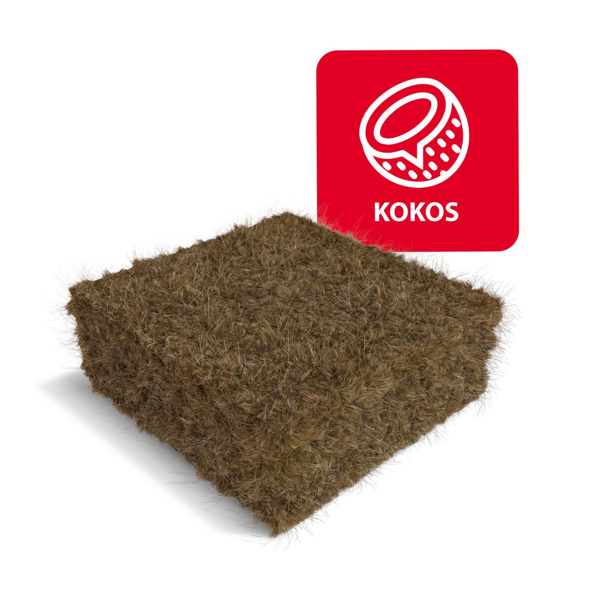 TOPPER Visco Kokos 6 - Weiß, Textil (120/200cm) - FDM