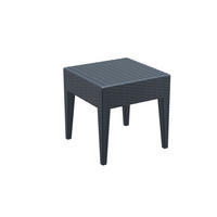 GARTENTISCH/BEISTELLTISCH Mian dunkelgrau - Grau, Kunststoff (45/45/45cm) - TPFGarden