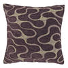 DEKOKISSEN Lux Violett 45/45/8 cm - Lila, Textil (45/45cm) - Unique Living