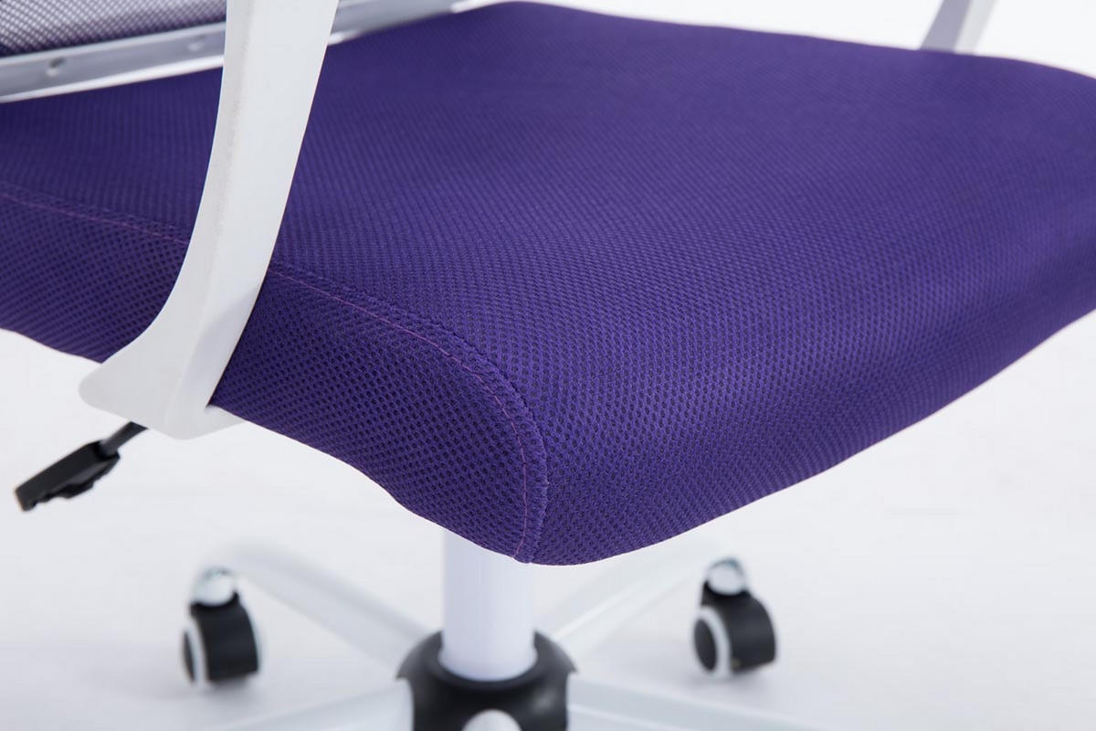 BÜROSTUHL Trail One mit atmungsaktivem Netzbezug, Lila - Lila, Textil/Metall (59/104/56cm) - TPFLiving
