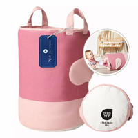 SPIELZEUGKORB Aufbewahrungskorb Kinderzimmer Wäschkorb - Rosa, Textil (30/30cm) - nordic coast company
